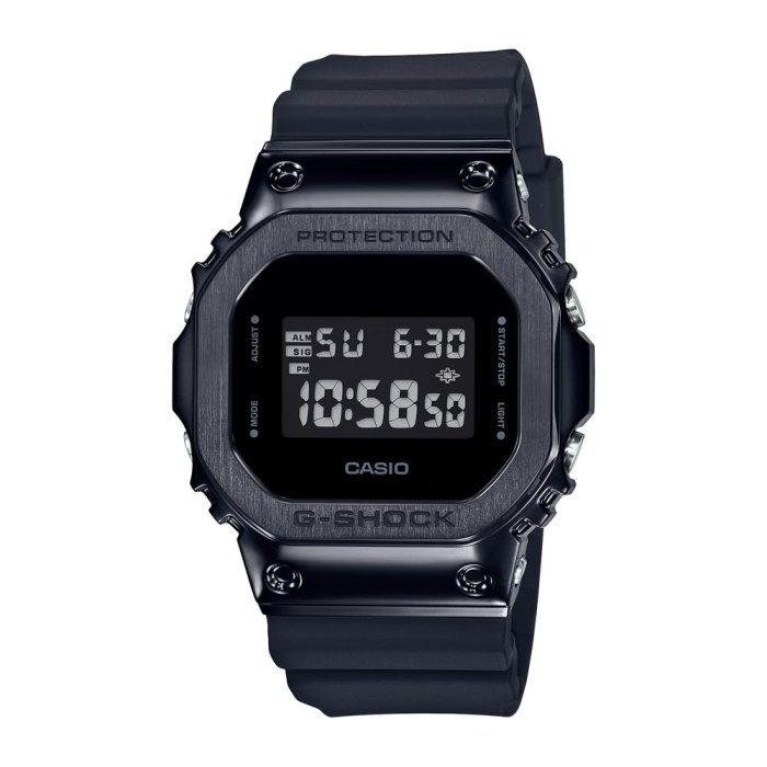CASIO 卡西歐 G-SHOCK 經典系列 耐衝擊構造(GM-5600B-1)