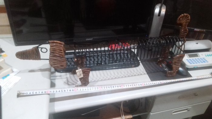 二手臘腸狗型CD槽架廉賠售郵免運