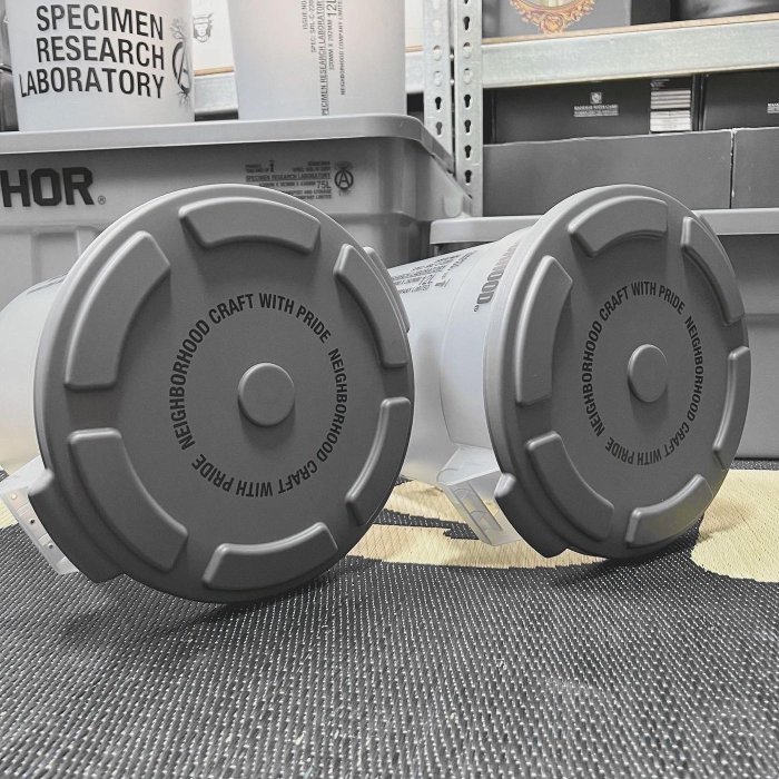 希望商店】NEIGHBORHOOD SRL THOR P-ROUND CONTAINER 22SS 水桶收納桶