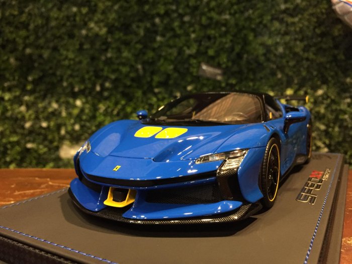 1/18 BBR Ferrari SF90 XX Stradale Azzurro Dino P18237G【MGM