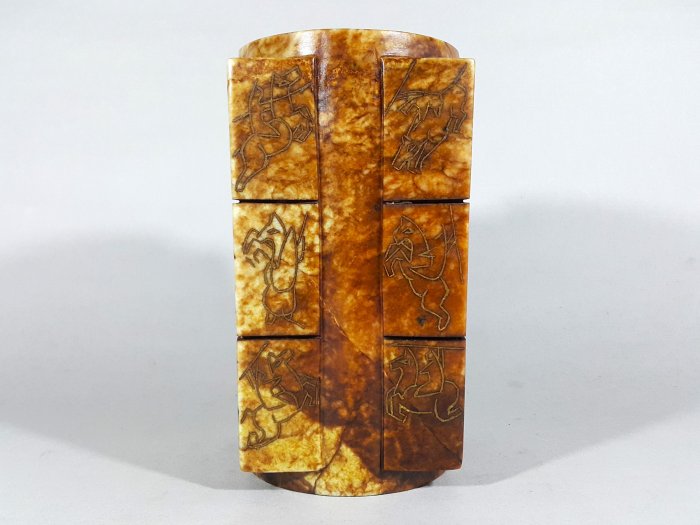 古玉 玉琮 黄玉 唐物 古玩 古玉 玉琮 黄玉 唐物 古玩 玉琮- 全民收藏网