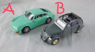 【震撼精品百貨】Faller 模型車~PORSCHE CARRERA/CITROEN 2CV【共2款】