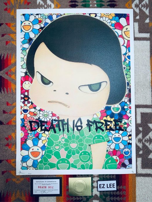 DEATH NYC 版畫奈良美智系列| Yahoo拍賣