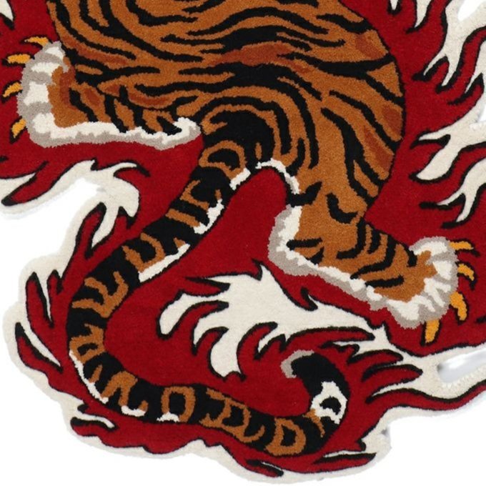 希望商店】WACKO MARIA 23SS TIM LEHI RUG (TYPE-1) 23SS 老虎地毯地墊