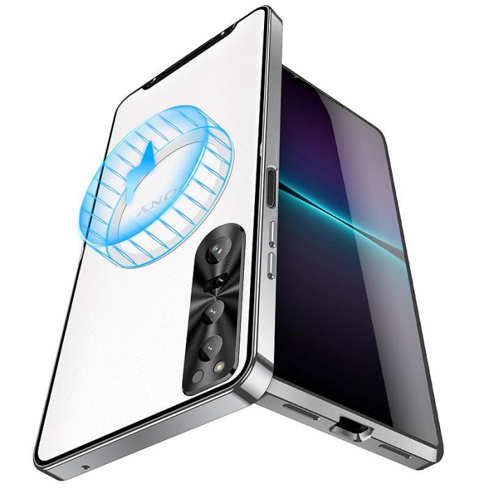 SONY Xperia1V Xperia1IV Xperia10IV Xperia5V 金屬 鋁合金 卡扣 防刮玻璃 手機殼