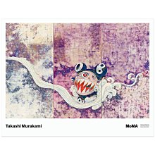 全新正品日本限量村上隆Takashi Murakami X MoMA 727 海報