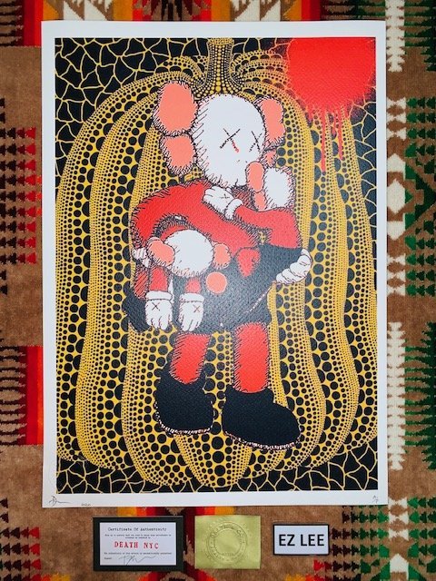 DEATH NYC 版畫KAWS 系列| Yahoo拍賣