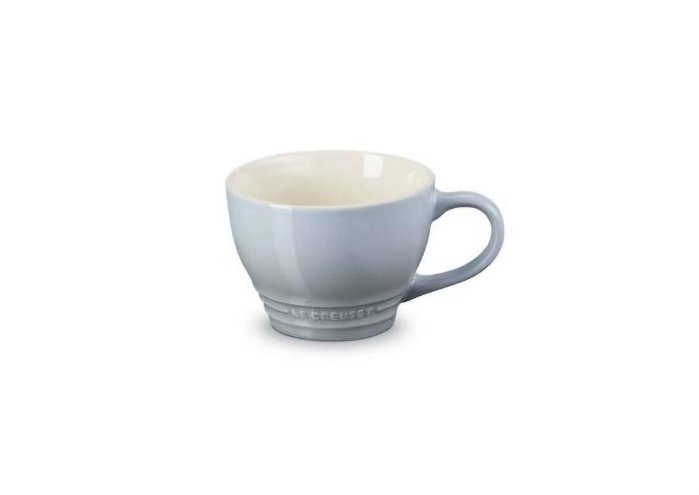 Le Creuset 瓷器卡布奇諾杯400ml 迷霧灰