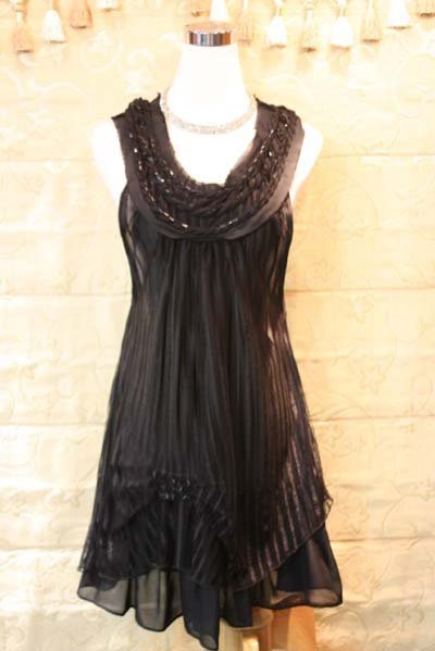 【性感貝貝】Red Label 專櫃 黑色寶石花領背心裙洋裝, Banana Republic GAP 蔡佳瑾款出清