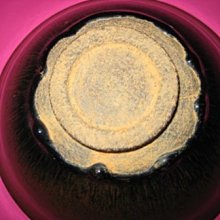 天目茶碗　銀縁 抹茶碗　茶道具　お碗　飴釉　李朝　古玩　アンティーク陶器　１客 天目茶碗 銀縁 抹茶碗 茶道具 お碗 飴釉 李朝 古玩 アンティーク