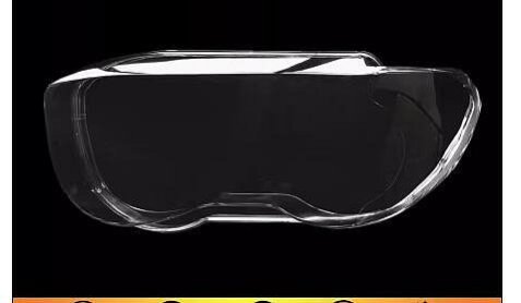 適用於BMW老7系大燈罩99-04款E65前大燈透明燈罩面殼老e65七系罩