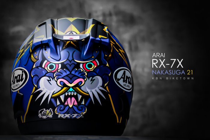 ☆KBN☆鐵馬堂日本Arai RX-7X NAKASUGA 21 中須賀克行大眼睛全罩安全帽