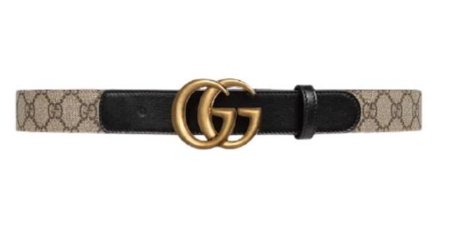 GUCCI 經典雙G扣皮帶壓紋黑皮革 全新正品 歐洲代購 義大利正品代購 台北實體店家安心 625839 92TLT9769