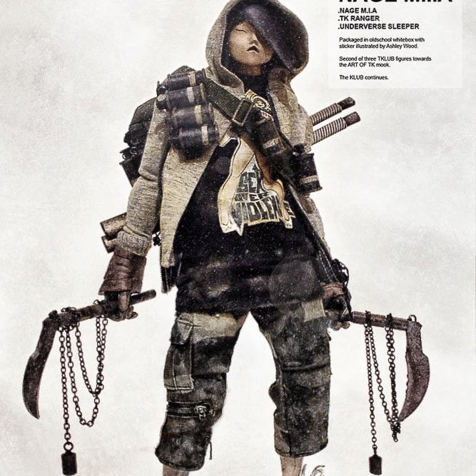 ThreeA（スリーエー）「TOMORROW KING NAGE 3A ThreeA Tomorrow King TKLB2 – NAGE MIA TK Ranger 1/6 Scale