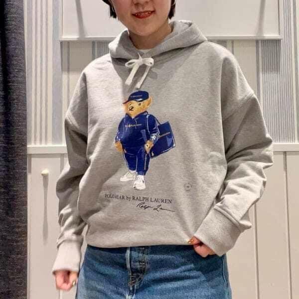 山東:BEAMS BOY 【別注】POLO RALPH LAUREN / Hoodie毛圈設計