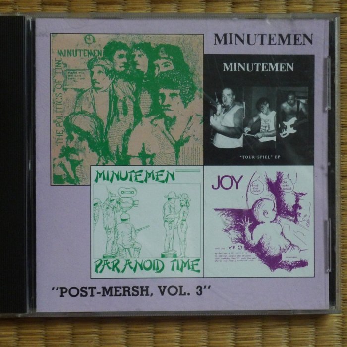 Minutemen, Post Mersh Vol.3, 1988, SST, 5張EP合輯, 46首PUNK 經典