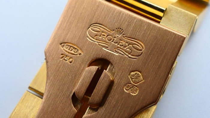 【美好時光】ROLEX 18238 專用原裝總統帶 狗頭印記 超美品 已用最高規格專業翻修完成