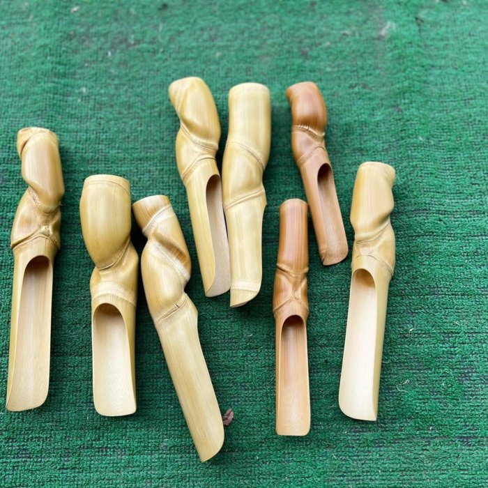 人面竹茶則/純手工製作S1000-BT1500 | Yahoo拍賣