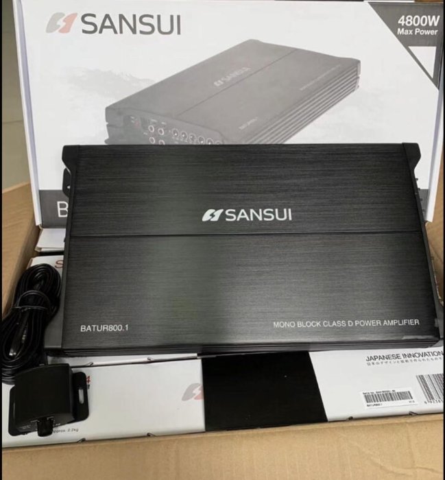 現貨 全新 日本山水Sansui BATUR800.1d類單聲道擴大機