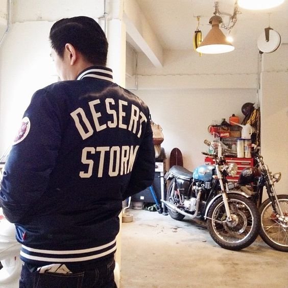 希望商店】WTAPS x MAJESTIC BENCH JACKET 14SS 經典虎頭刺繡夾克