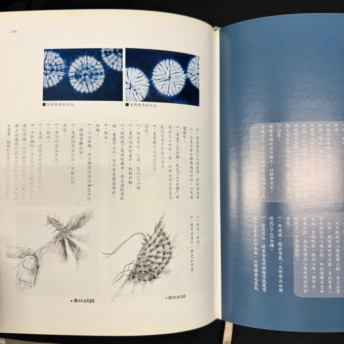 茉莉台中※ 絕版書籍軟精裝《 絞: 藍染技法探索/ 陳玲香》草山社