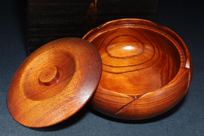 MA244 時代漆器 輪島塗 牡丹雀金蒔絵 梨地 輪島塗 茶櫃 木製漆器 牡丹彫