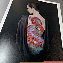 小妻要刺青美人畫集女人藍像8開小妻容子浮世繪日品日本辰巳版199 古玩