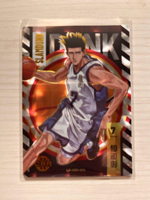 SLAMDUNK灌籃高手-陵南高中仙道彰收藏卡（厚卡邊難免有小出廠傷| Yahoo拍賣