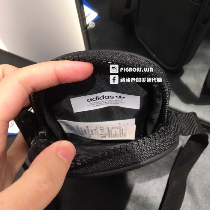 adidas gazelle silver green womens Genuine Leather Smell-Proof Mini Clip Case (Black Only) Black