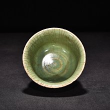 南宋龍泉窯梅子青釉線條杯高6.3厘米寬10.2厘米【藏寶古玩】 | Yahoo拍賣