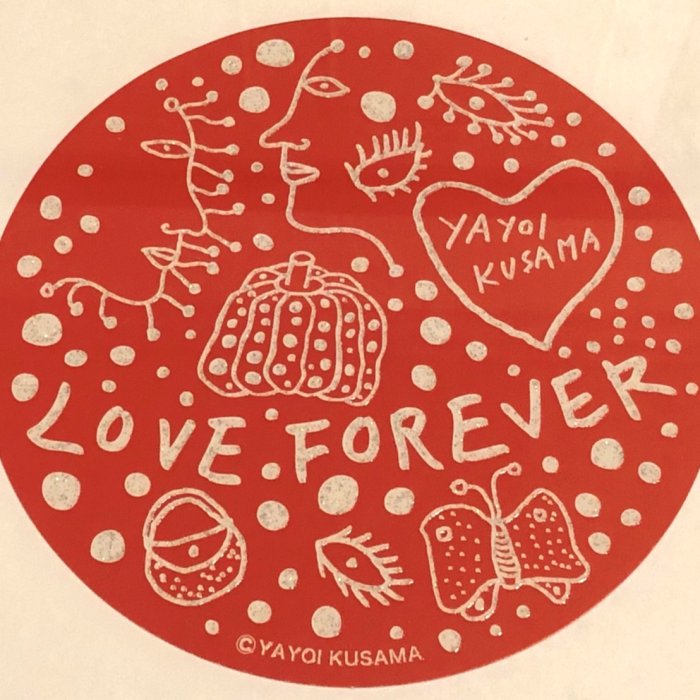 草間彌生Kusama Yayoi - Love Forever 限量珍藏作品非村上隆奈良美智