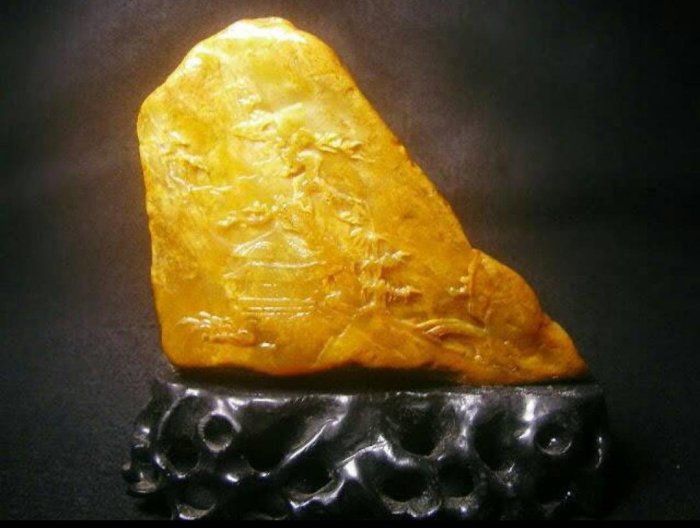 印材石　中国浙江昌化産　　山形田黄石 昌化田黄精品& 四大国石，件件都是精品！_寿山