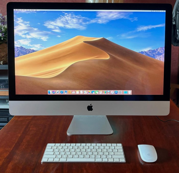 iMac 27吋 Retina 5K 桌上型電腦 A1419 (i5/3.2G/8GB/1TB/R9 M390) 含原廠鍵鼠及盒裝