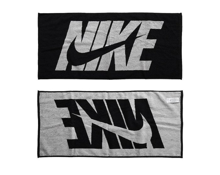 【曼森體育】NIKE JACQUARD 毛巾 運動 慢跑 純棉吸汗 浴巾 35X80cm 盒裝 N1013385