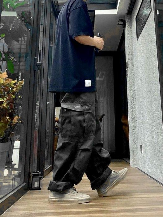 WTAPS MIL0001 TROUSERS NYCO.OXFORD 黒 XL WTAPS wta231WVDT-PTM03 MILT0001 / TROUSERS / NYCO. OXFO