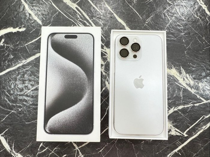 9成新 盒裝有 中古機 二手機 Apple iPhone 15 Pro Max 256GB 原鈦色 16PM 17PM