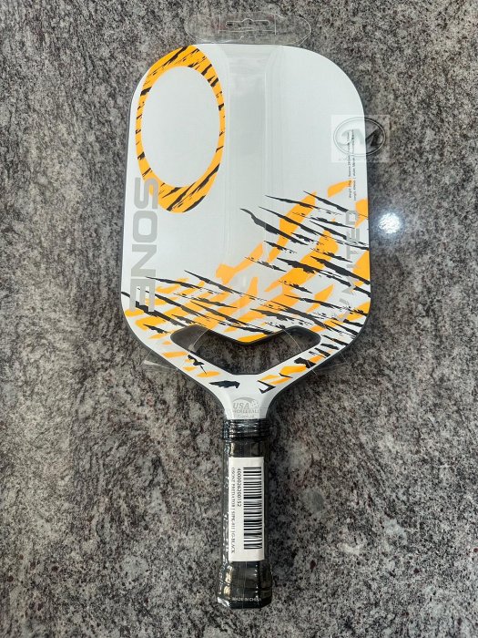 【曼森體育】OSONE PREDATOR 匹克球拍 黑白 225g雙面烤漆 日本Toray 碳纖維 美國匹克球協會認證