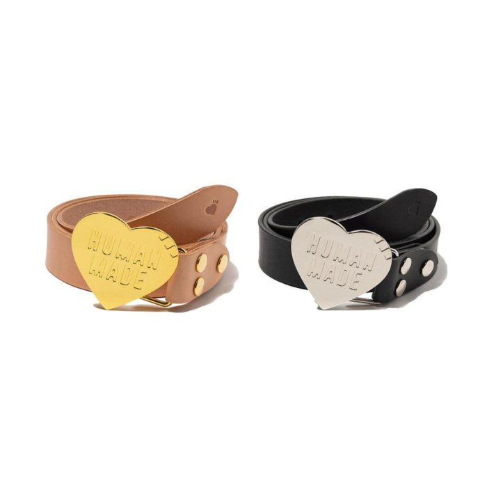 小物 HUMAN MADE / HEART LEATHER BELT SIZE:M HUMAN MADE HEART LEATHER BELT – HUMAN MADE Inc.