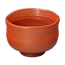 日本回流無名異燒人間國寶五代伊藤赤水朱泥半筒形山道口抹茶碗茶碗茶杯