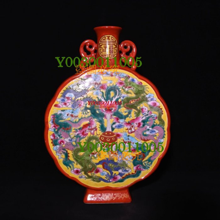 清・雍正年製款・古陶瓷品・琺瑯彩・描金・開片・花卉紋・供