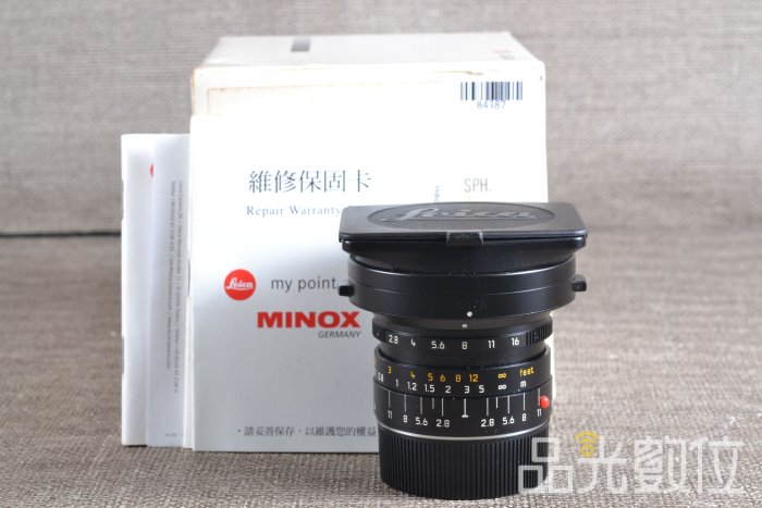 LEICA Elmarit M21mm f2.8 1st 後期 OH済み Leica 21mm f2.8的