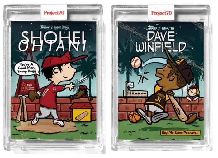 大谷翔平 by Snoop Dogg Topps Project70 カード 890 ～スヌーピー Topps Dogg Project70 藝術家畫卡(大谷翔平WBC SnoopDogg shohei的價格推薦-