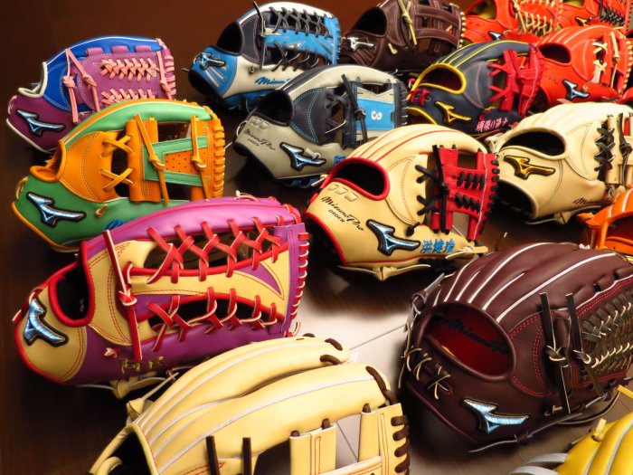 Mizuno Pro Order 投手 波賀 耕作 硬式 ダイバーシティーブルー 日本製