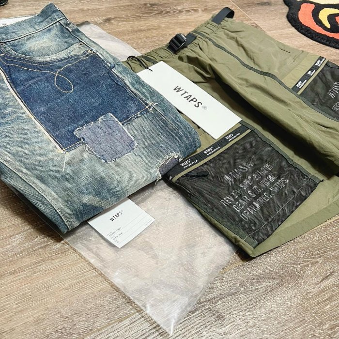希望商店】【✓寄賣商品】WTAPS TRACKS SHORTS NYLON. TUSSAH 22SS