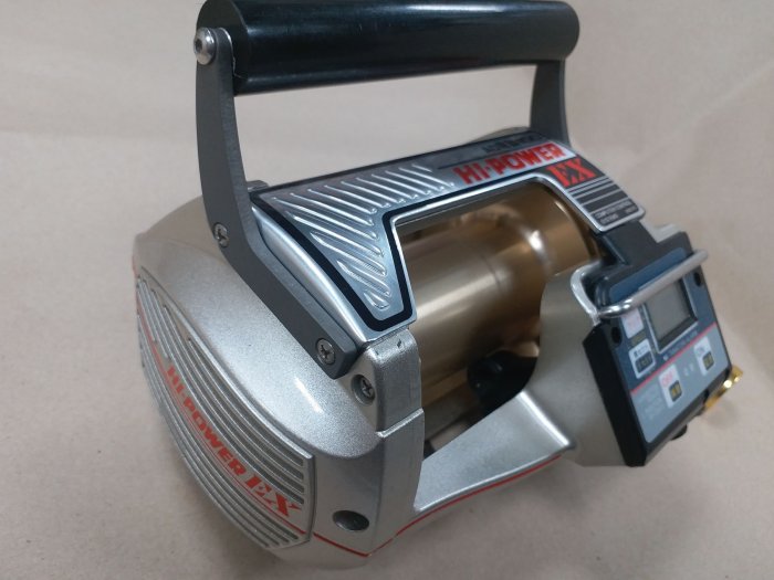 ☆桃園建利釣具☆全新台版HI-POWER EX AD-100 新版電動捲線器+晃餌提把