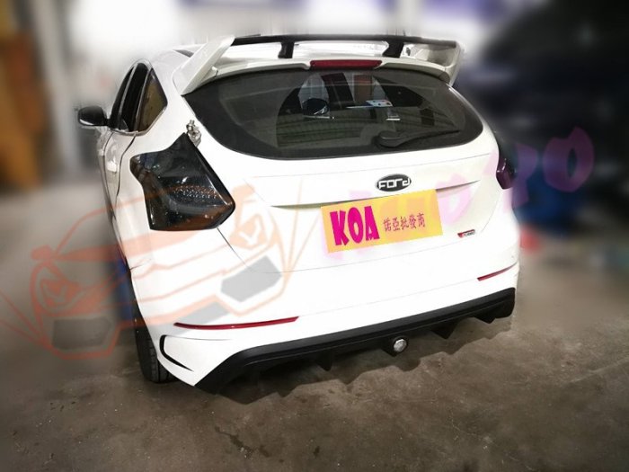 FORD FOCUS MK3 改 MK3.5 RS款 後保桿 空力套件