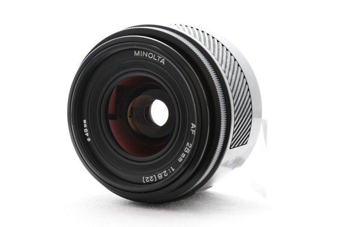索尼SONY用MINOLTA AF 28mm F2.8 定焦廣角鏡頭全幅一代鏡可轉接