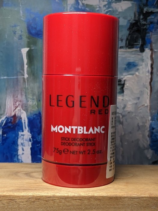 香親香愛～Mont Blanc 萬寶龍傳奇烈紅男性淡香精體香膏 75g, Legend RED
