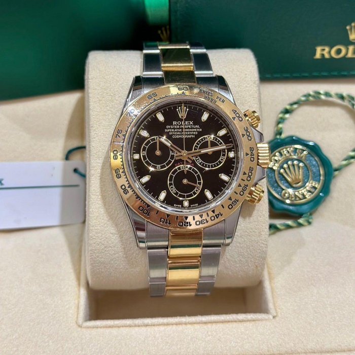 【JD高雄德興店】ROLEX 勞力士Daytona 迪通拿 116503 半金款 黑面 2017年