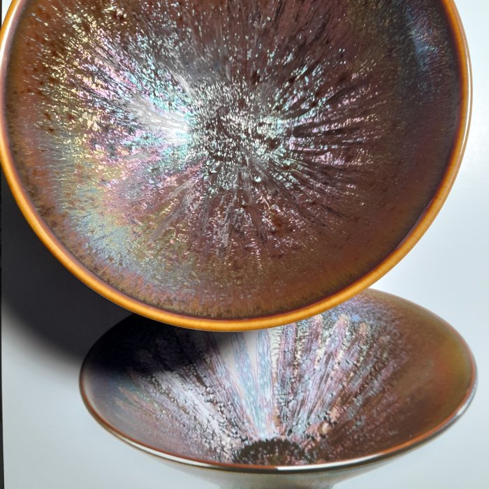 花器 彩墨結晶釉 孫超作 Amazon.co.jp: 花器 彩墨結晶釉